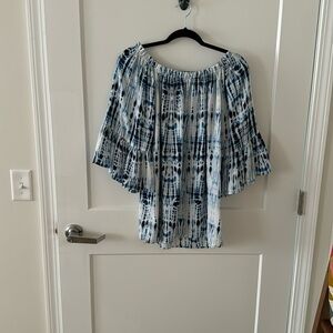 Karen Kane medium tie dye blouse